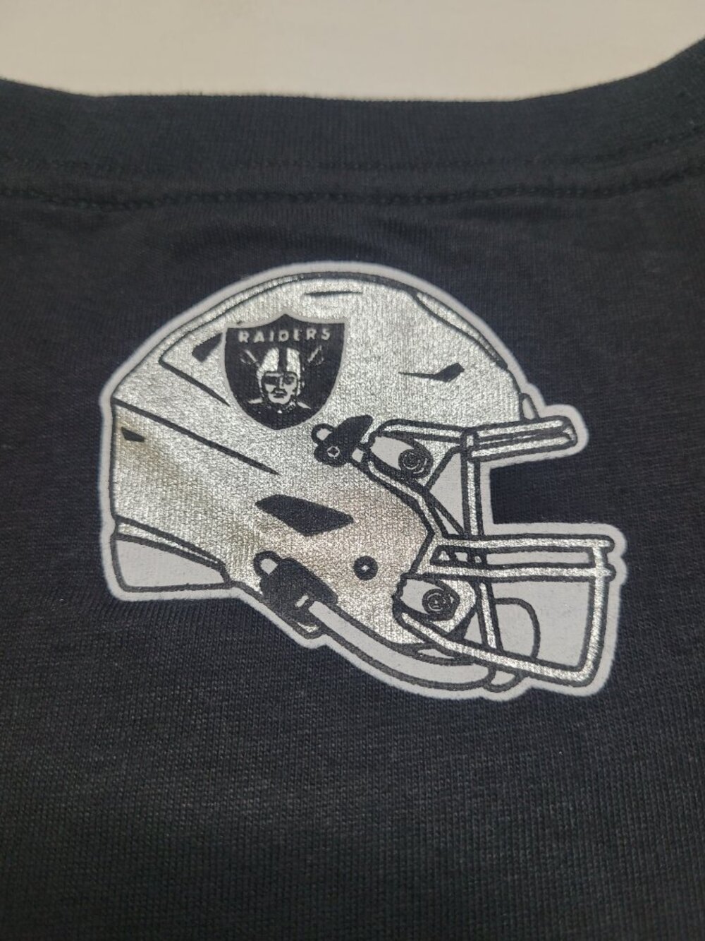 Starter Las Vegas Raiders NFL Mens Graphic T Shirt Black NWT XXL Football - Picture 13 of 13